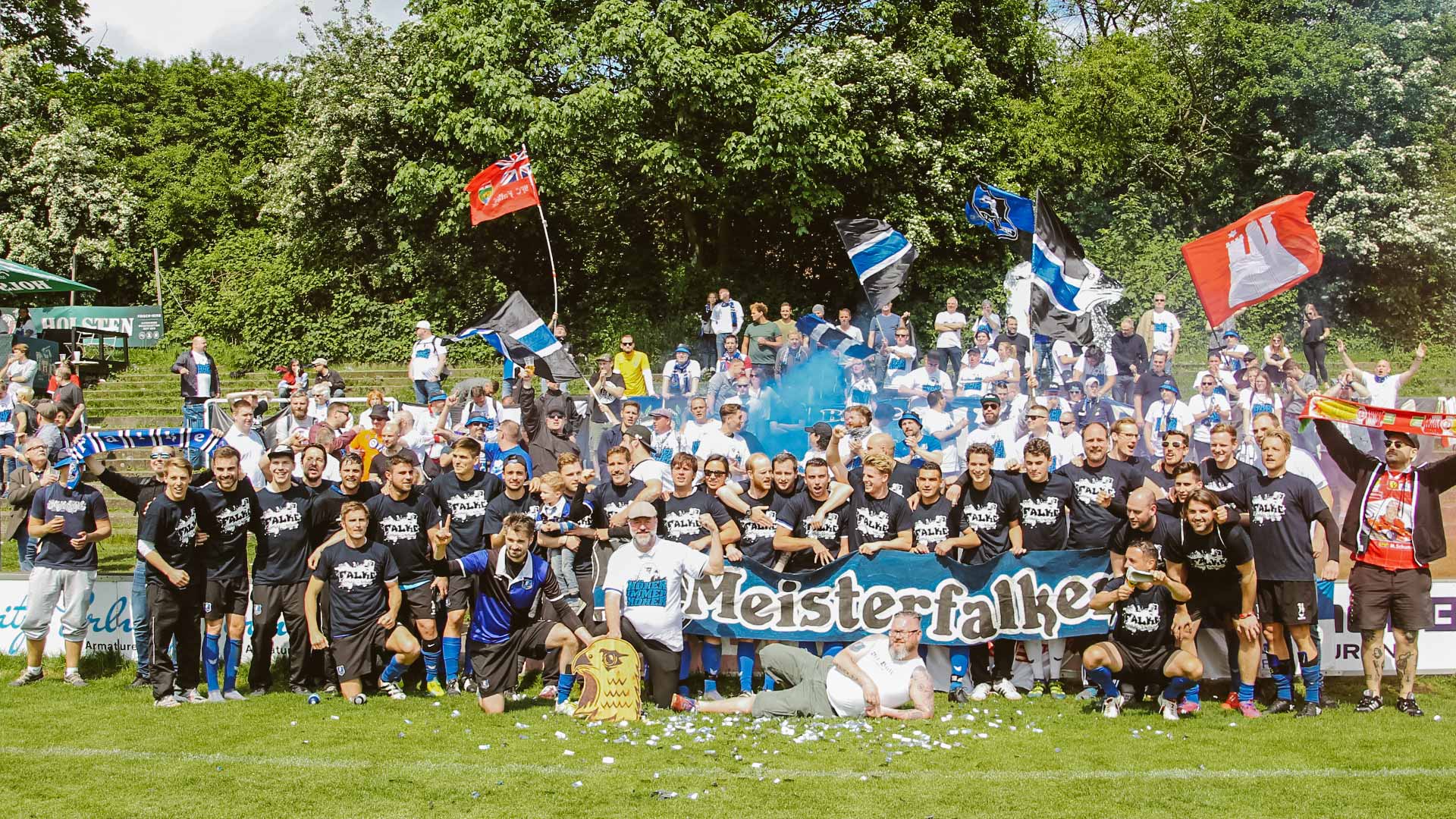 Holsten sponsert leidenschaftlichen Amateurfußball des HFC Falke e.V.