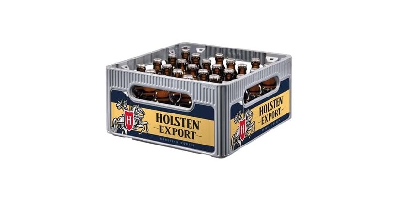 Holsten Export Bier im 27 x 0,33 Liter Flasche Kasten